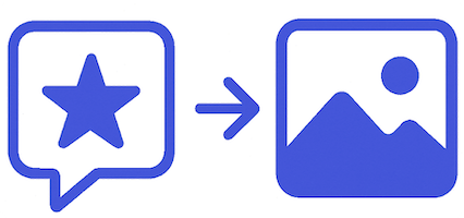 ReviewToImage logo